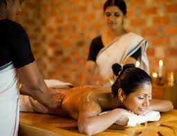 Ayurveda oil massage